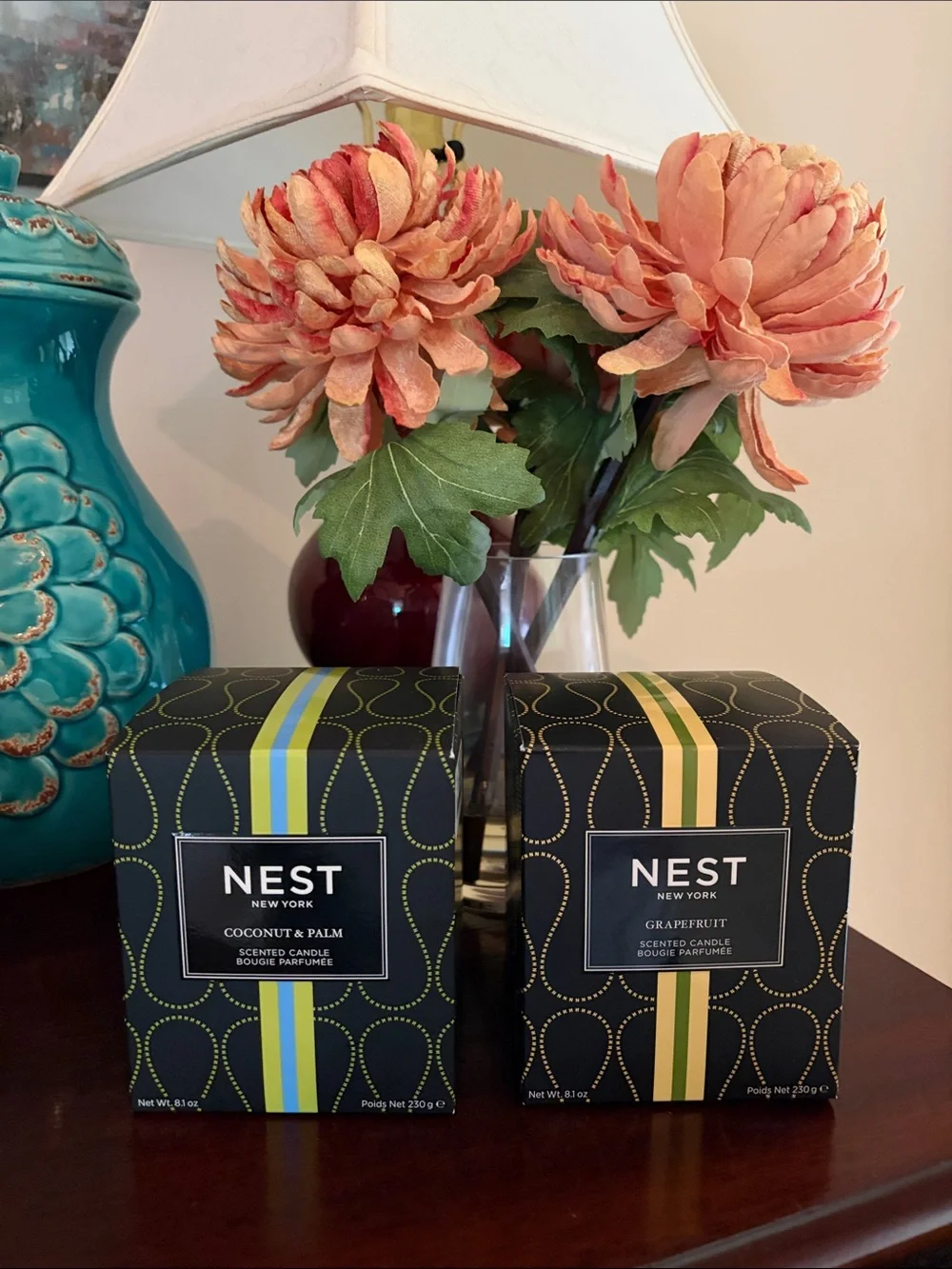 NWT NEST New York choose Coconut & Palm or Grapefruit Scented Candle 8.1 oz.